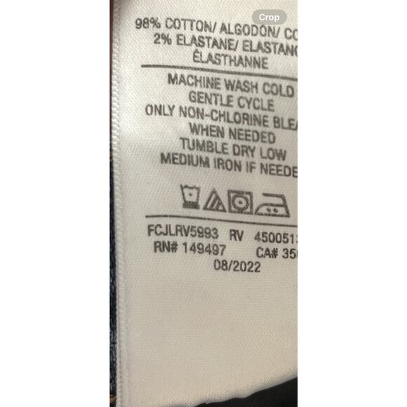 Women's Straight Leg Jeans - Blue - Picture 8 of 16